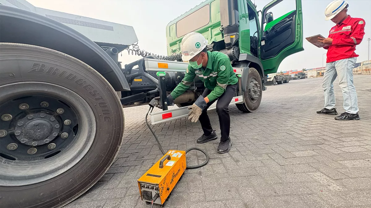 Wujudkan Green Port, IPC TPK Fasilitasi Uji Emisi Gratis