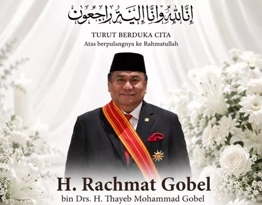 Kabar Duka, Anggota DPR Rachmat Gobel Meninggal Dunia