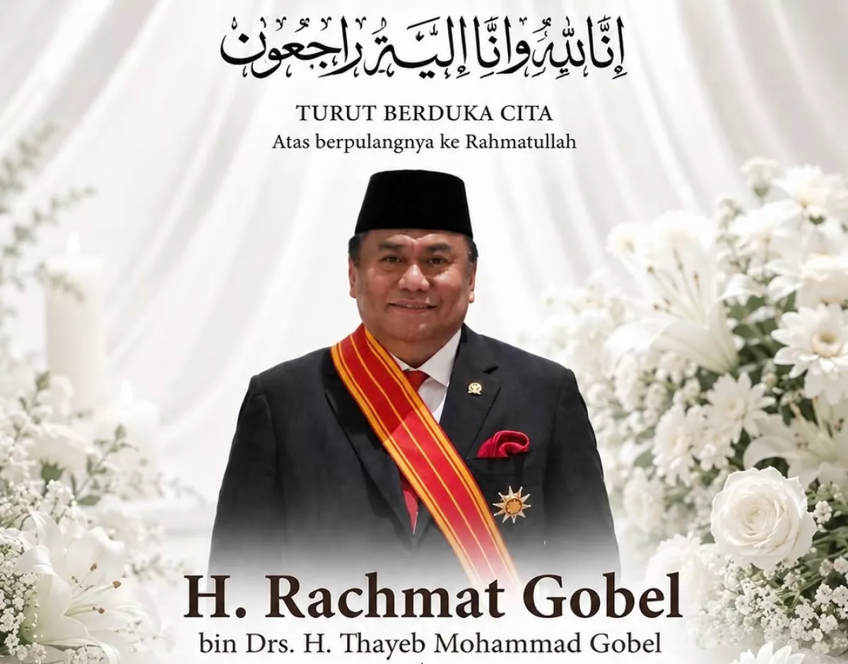 Kabar Duka, Anggota DPR Rachmat Gobel Meninggal Dunia