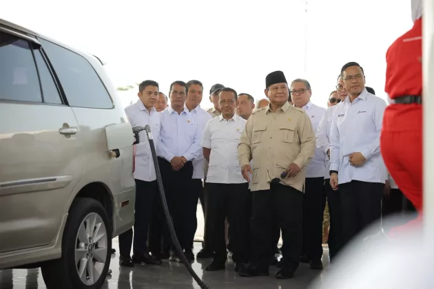 Presiden Prabowo Resmikan B50, Mentan Amran: Hilirisasi Sawit Perkuat Ketahanan Energi dan Kesejahteraan Petani