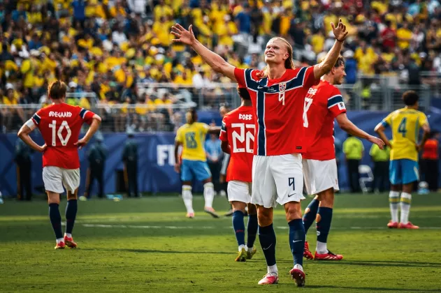 Prediksi Skor Norwegia vs Inggris: Erling Haaland Cs Siap Tempur!