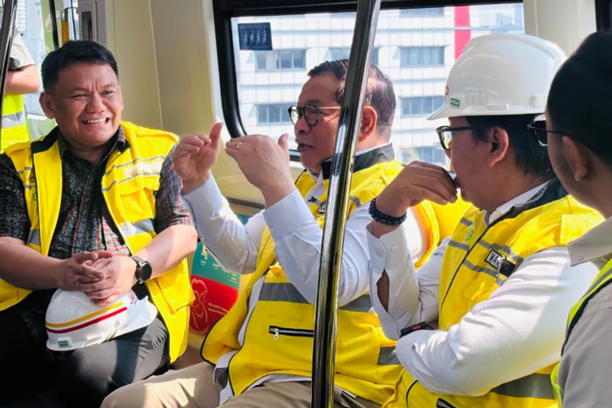 Agustus Resmi! Pramono Pastikan LRT Pegangsaan Dua–Manggarai Hampir Rampung