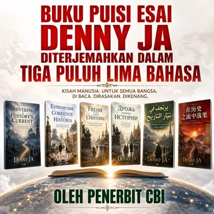 Buku Puisi Esai Denny JA Diterjemahkan dalam Tiga Puluh Lima Bahasa