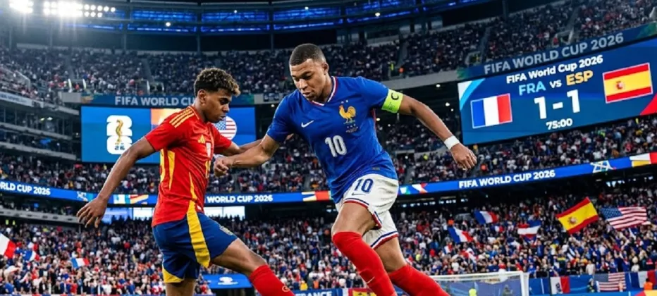 Head to Head Prancis vs Spanyol di Semifinal Piala Dunia 2026: Duel Bersejarah Setelah 20 Tahun