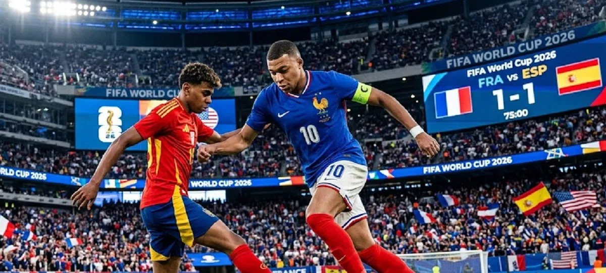 Head to Head Prancis vs Spanyol di Semifinal Piala Dunia 2026: Duel Bersejarah Setelah 20 Tahun