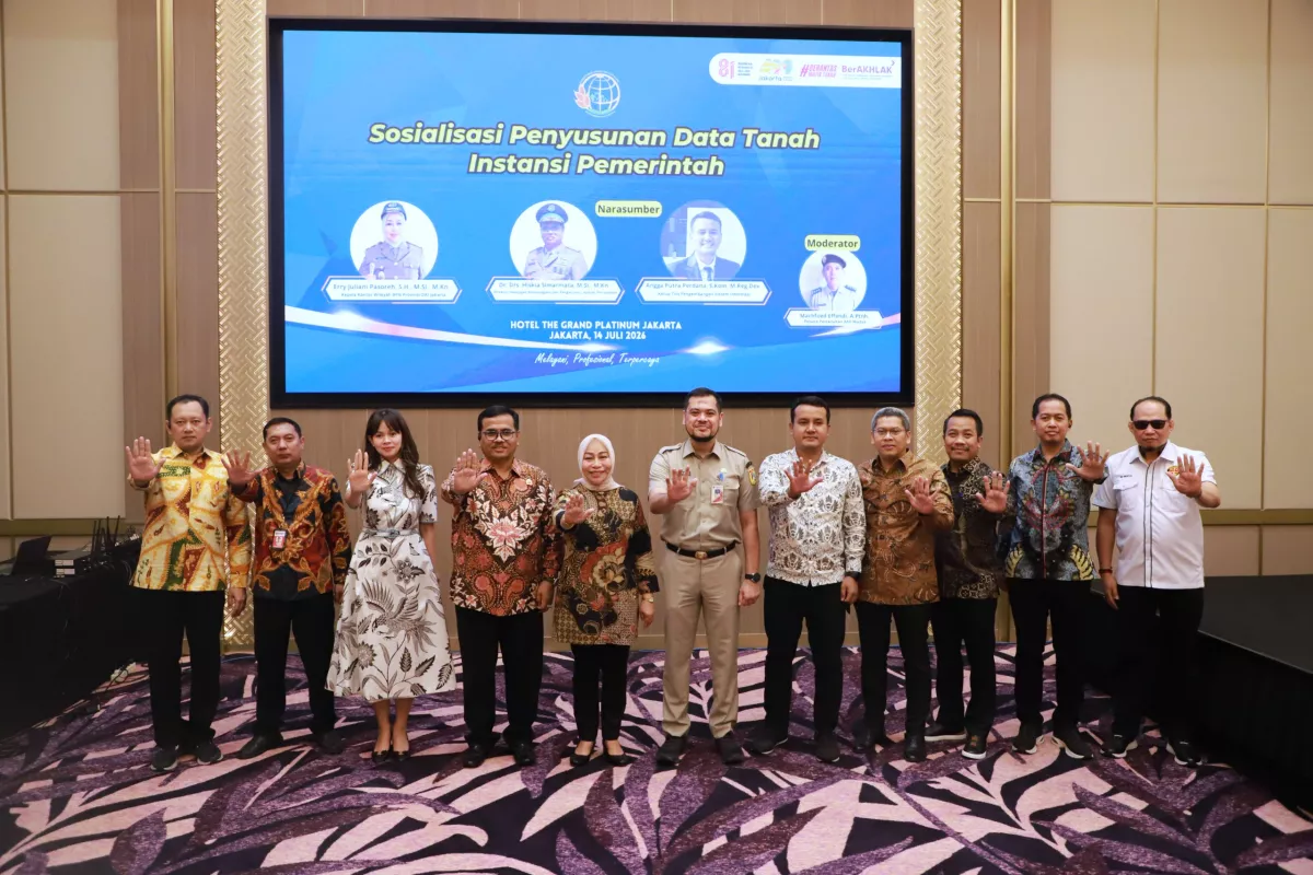 Kanwil BPN DKI Jakarta Dorong Sinergi Penyusunan Data Tanah Instansi Pemerintah melalui INTIP Partisipatif