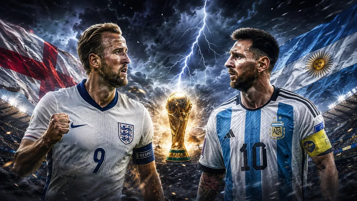 Inggris vs Argentina: The Three Lions Siap Tantang Dominasi Messi dkk