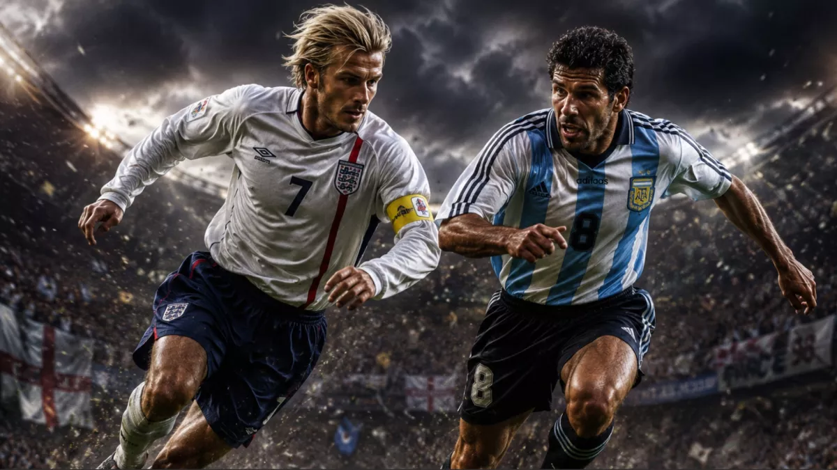 Kilas Balik Lima Duel Inggris vs Argentina di Piala Dunia