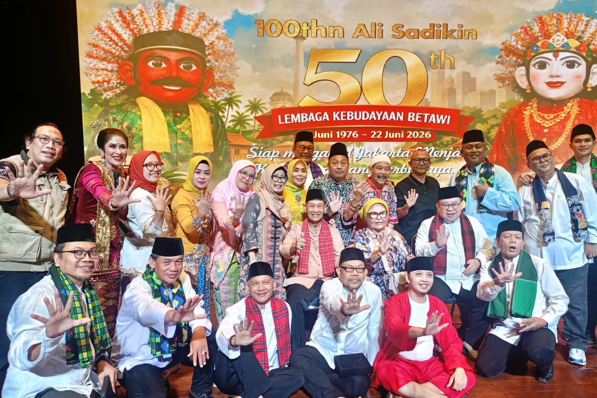 LKB Genap 50 Tahun, Tegaskan Budaya Betawi Tetap Jadi Identitas Jakarta Global