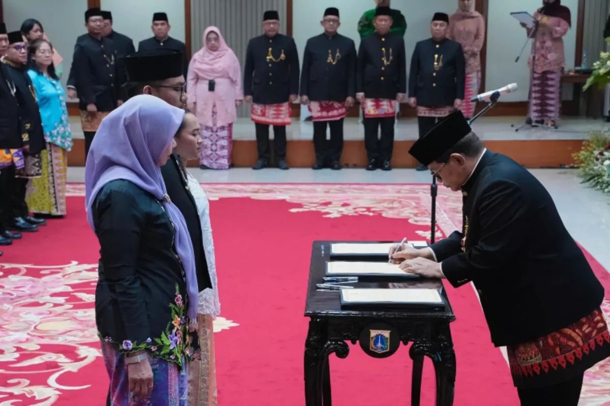 Pramono Lantik 239 Pejabat Fungsional, Guru Jadi Formasi Terbanyak