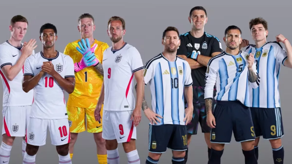 Prediksi Susunan Pemain Inggris vs Argentina: Laga Sarat Rivalitas