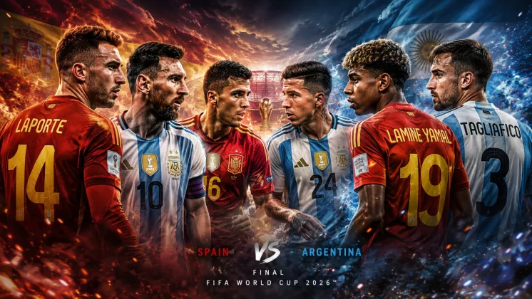Head to Head Penentu Nasib Spanyol dan Argentina di Final Piala Dunia 2026