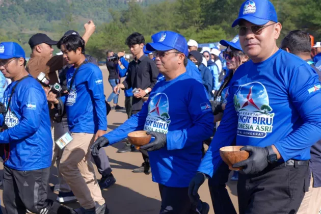 Sambut HUT ke-25, Demokrat Gelar 137 Aksi Langit Biru di 114 Daerah