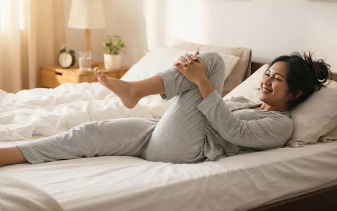 Bikin Tubuh Rileks, Ini 5 Peregangan Pagi di Kasur Sebelum Mulai Aktivitas