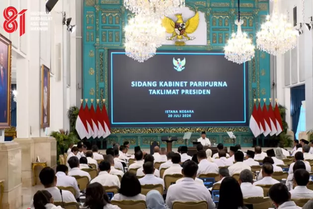 Ini Alasan Sidang Kabinet Digelar Pertengahan Tahun, Prabowo: Momentum Evaluasi Berbagai Program