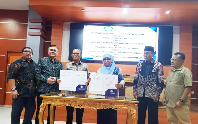 APHI dan Universitas Khairun Perkuat Kolaborasi Pendidikan dan Riset Kehutanan