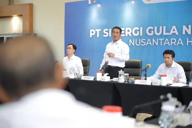 Kejar Swasembada Gula Dua Tahun, Mentan Amran Pacu Produksi Nasional Tembus 3 Juta Ton