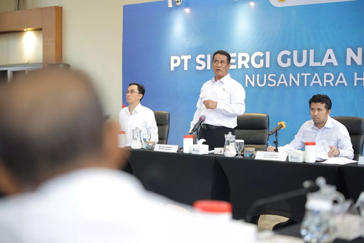 Kejar Swasembada Gula Dua Tahun, Mentan Amran Pacu Produksi Nasional Tembus 3 Juta Ton