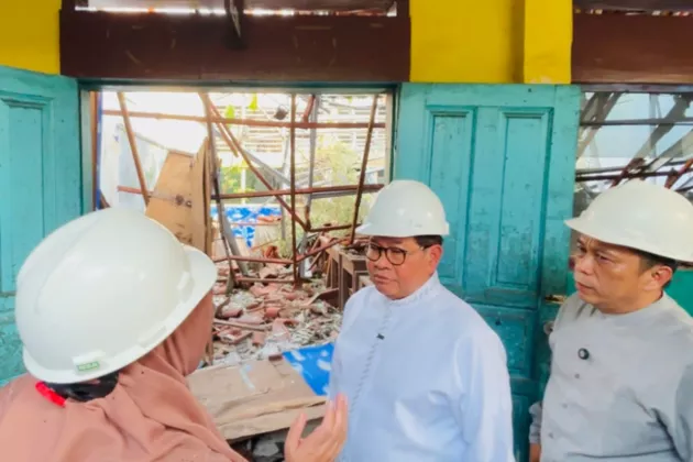 Gelontorkan Rp48,1 Miliar! Pramono Sikat Total Ruang kelas Rusak di SDN Kebayoran Lama Selatan 09