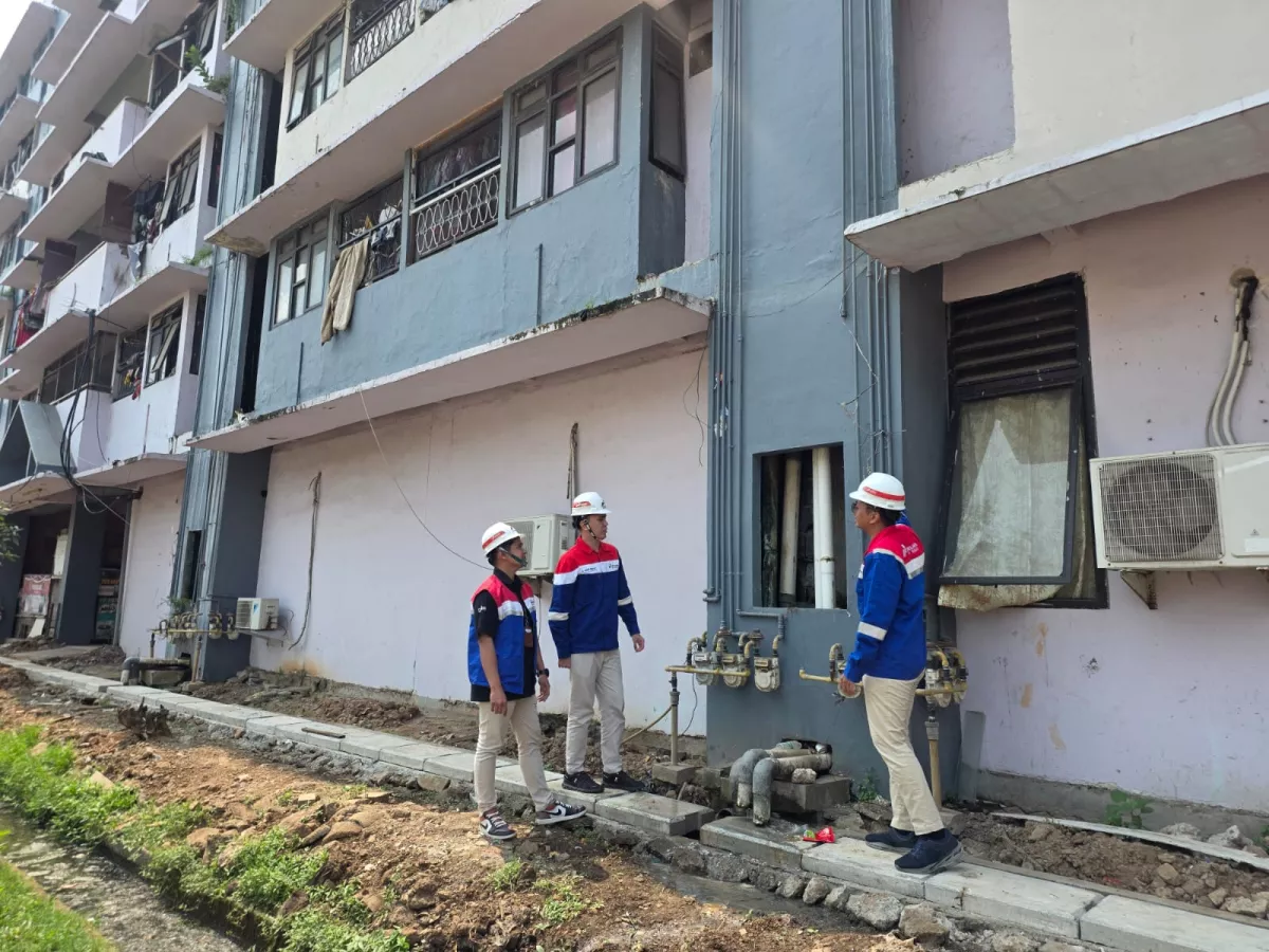 PGN Perkuat Budaya Keselamatan Pelanggan Melalui Program Edukasi Safety Berlangganan Gas Bumi di Rusunawa Marunda