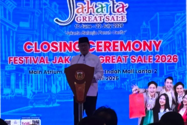 Tembus Rp16,8 Triliun! Pesta Diskon Festival Jakarta Great Sale 2026 Resmi Ditutup Pramono