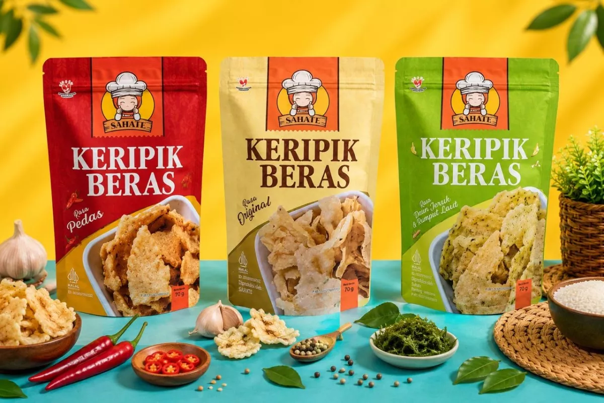 Berawal dari Dapur Rumahan di Masa Pandemi, Camilan Sehat Sahate Perlahan Tumbuh ke Pasar Global Bersama BRI