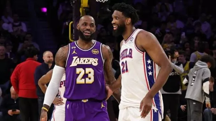 Prediksi Starting Line-Up Philadelphia 76ers: Duet Maut LeBron James dan Joel Embiid Si Guncang NBA