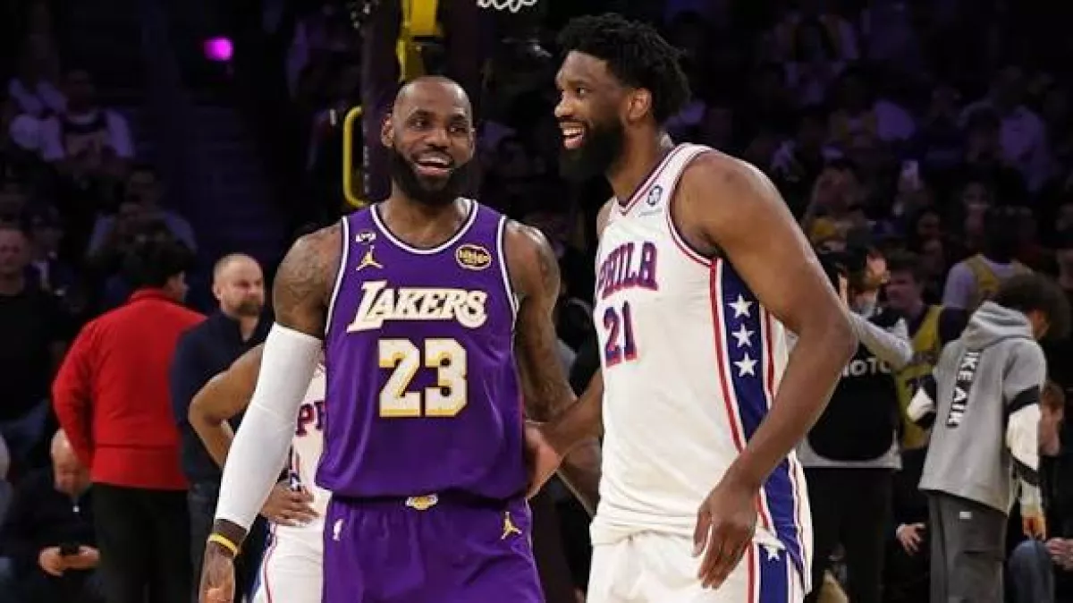 Prediksi Starting Line-Up Philadelphia 76ers: Duet Maut LeBron James dan Joel Embiid Si Guncang NBA