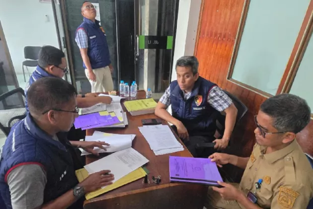 Polda Riau Geledah Dinas PUTR Rohil, Usut Dugaan Korupsi Proyek Jembatan Rp31,6 Miliar