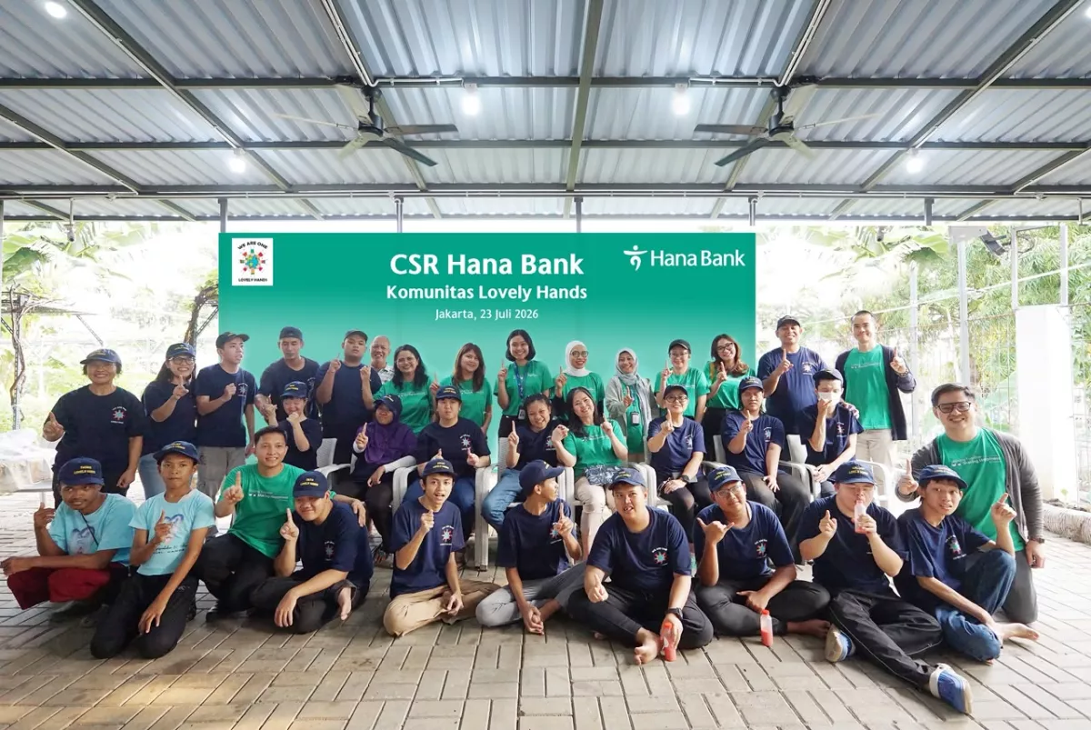 Rayakan Hari Anak Nasional, Hana Bank Perkuat Pemberdayaan Anak Berkebutuhan Khusus
