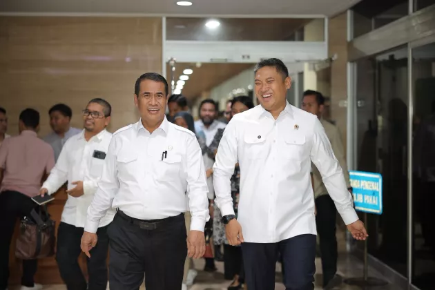 Mentan Amran Pastikan Sinergi Kementan-BGN Tetap Solid, Siap Dukung Sudaryono Sukseskan MBG
