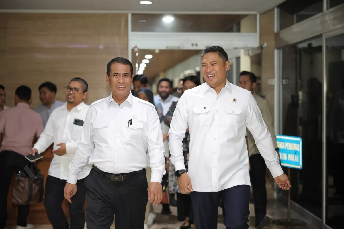 Mentan Amran Pastikan Sinergi Kementan-BGN Tetap Solid, Siap Dukung Sudaryono Sukseskan MBG