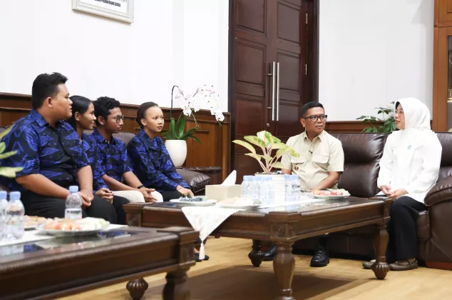 Delegasi Gita Bahana Nusantara Asal Banten Dilepas Gubernur Andra Soni