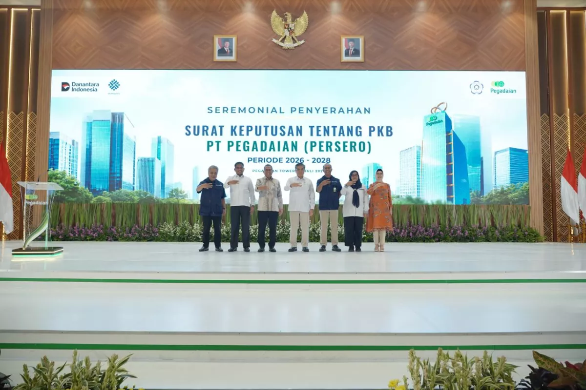 Perkuat Fondasi Hubungan Industrial Harmonis, PT Pegadaian Resmi Terima SK Perjanjian Kerja Bersama Periode 2026–2028 dari Kemenaker RI