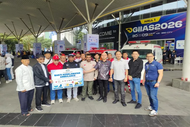 Ambulans PMI DKI Diperkuat, Dapat Bantuan Komponen Keselamatan