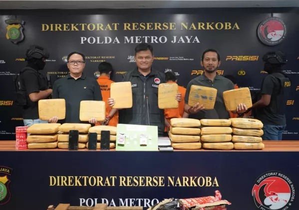 Jaringan Narkoba Jatinegara Dibongkar, 28 Kg Ganja Disita