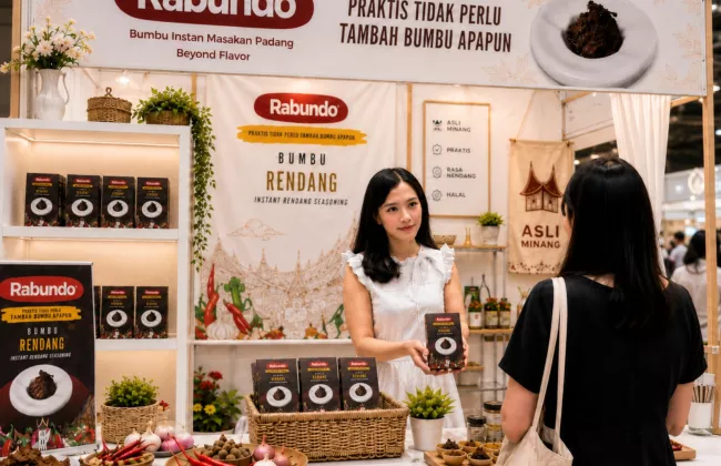 Kisah Rabundo, UMKM Bumbu Rendang Autentik yang Berkembang Lewat Pendampingan BRI