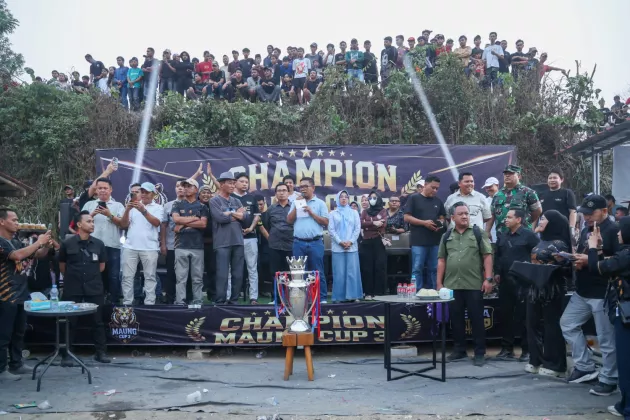 Andra Soni: Turnamen Sepak Bola Jadi Hiburan dan Penggerak Ekonomi Rakyat