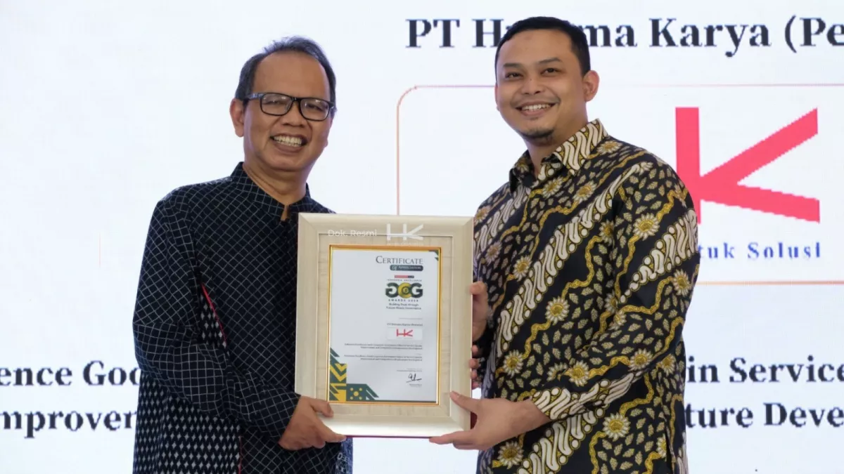 Tata Kelola Hutama Karya Makin Kuat, Raih Penghargaan GCG 2026 dan Skor ASEAN Naik 3,95%