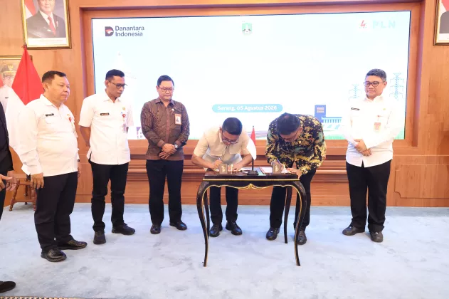 Gubernur Banten Andra Soni dan PLN Perkuat Sinergi Pasokan Listrik untuk Dukung Investasi