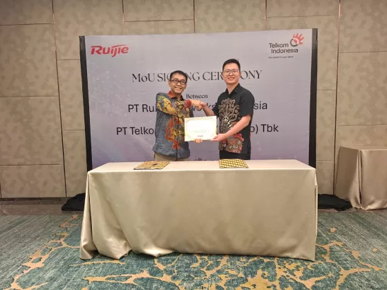 Ruijie Networks dan Telkom Indonesia Jalin Kemitraan Strategis untuk Akselerasi Transformasi Digital