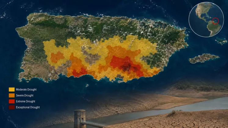 Kekeringan Hebat Landa Puerto Rico, Air Bersih Warga Kini Dijatah