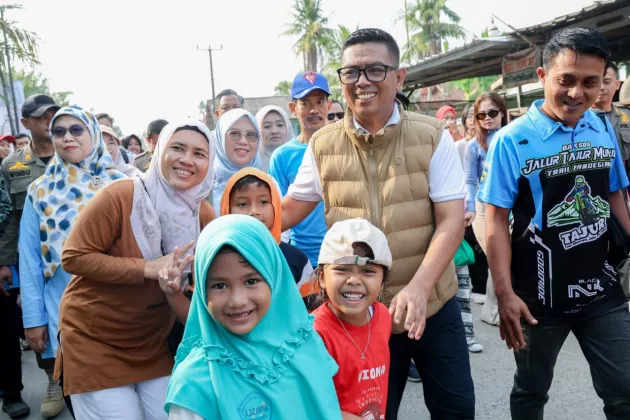 Program CKG Jemput Bola di Labuan Pandeglang, Ribuan Warga Antusias Periksa Kesehatan
