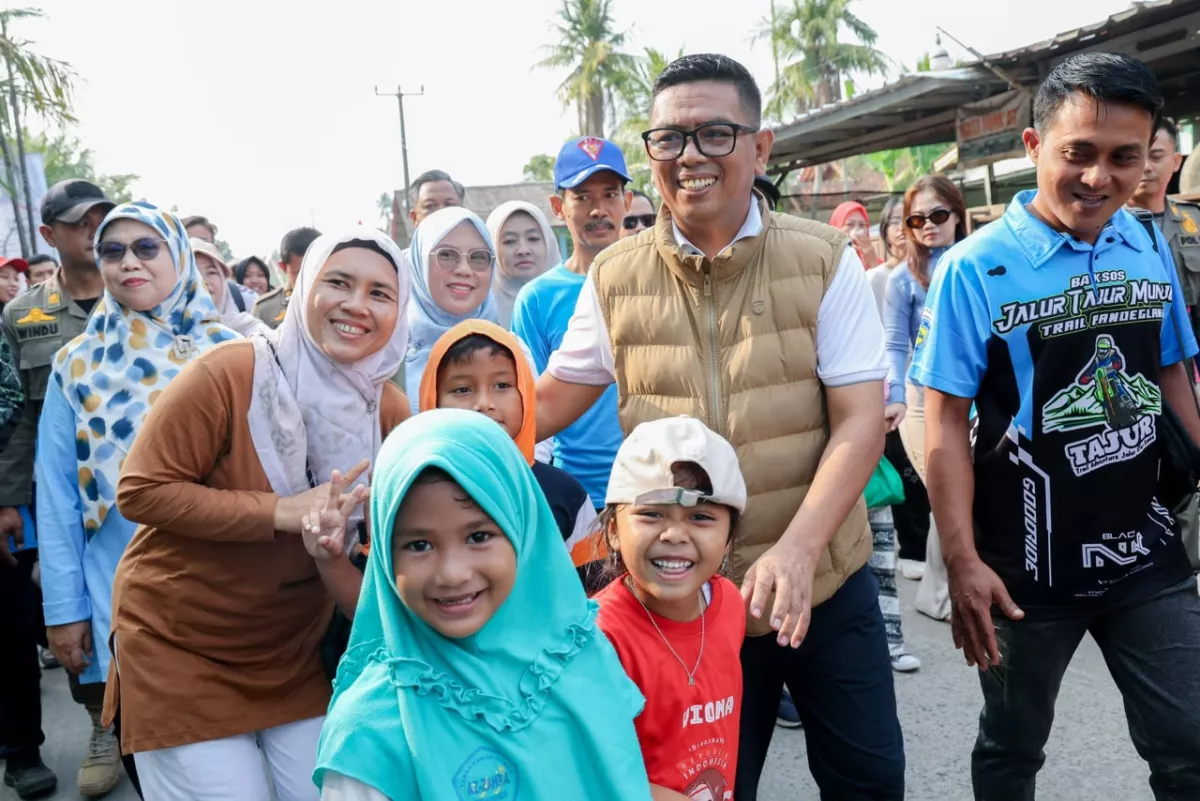 Program CKG Jemput Bola di Labuan Pandeglang, Ribuan Warga Antusias Periksa Kesehatan