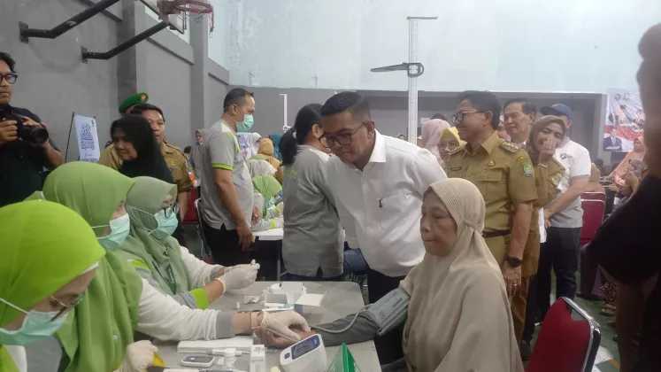 Capaian CKG di Banten Capai 5,4 Juta Warga, Andra Soni: Deteksi Dini Tingkatkan Kualitas Hidup