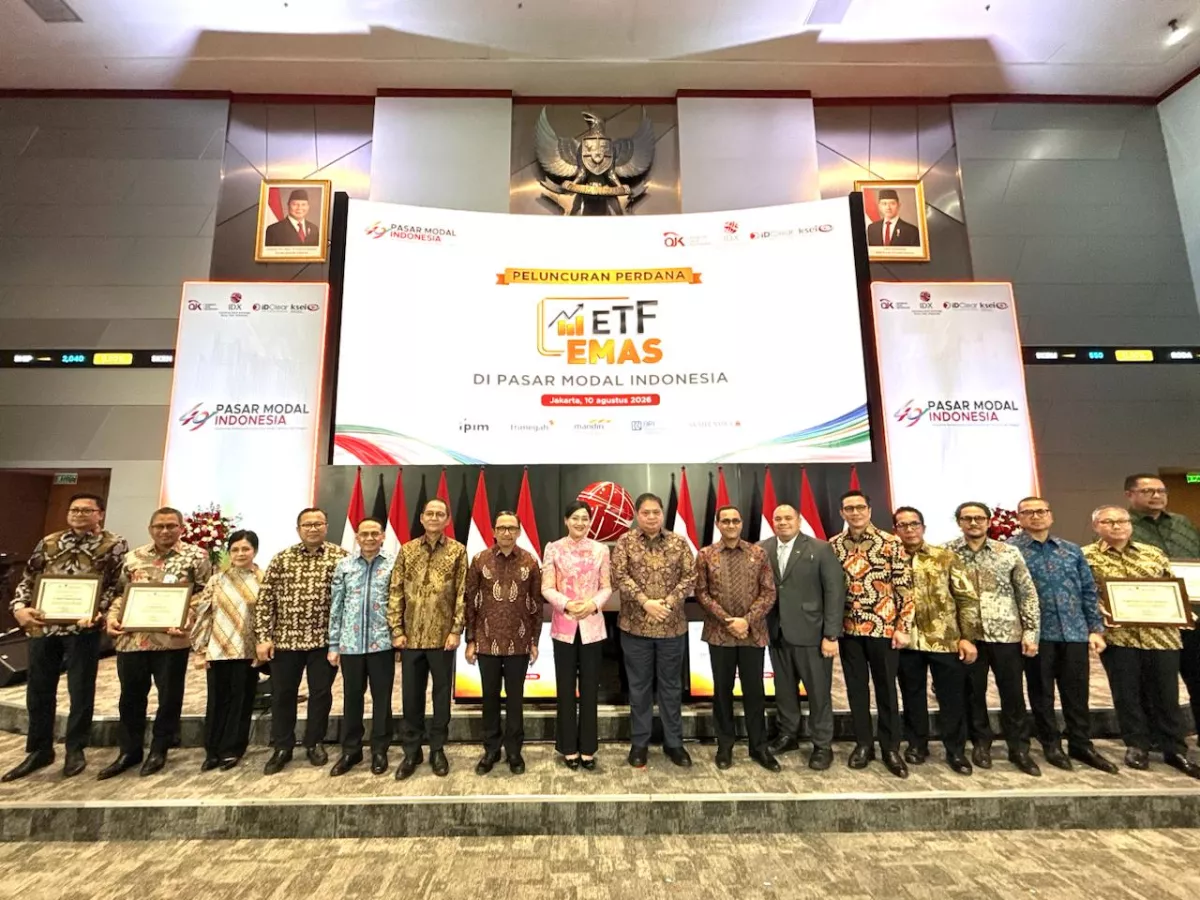 ETF Emas Resmi Meluncur di BEI, Pegadaian Jadi Satu-satunya Bullion Bank Underlying Provider ETF Emas Di Indonesia