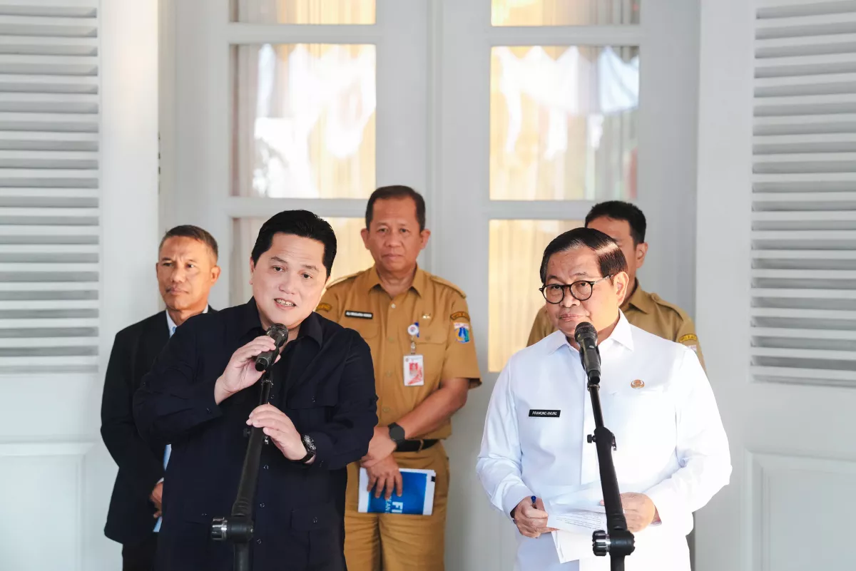 Bertemu Gubernur DKI Jakarta, Menpora Erick Apresiasi Dukungan Maksimal Pemerintah Daerah Sukseskan FIFA ASEAN Cup 2026