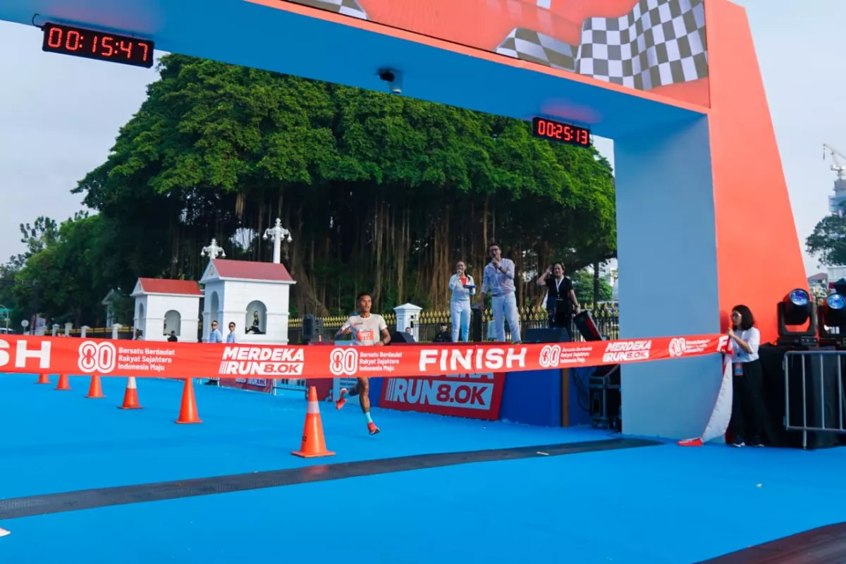 Pendaftaran Merdeka Run Dibuka Rabu 12 Agustus 2026, Siap Lari 8K dari Istana Merdeka