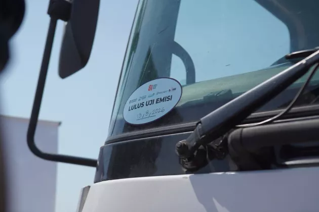Targetkan 100 Truk Peti Kemas, Pelindo Terminal Petikemas dan Pelindo Regional 3 Gelar Uji Emisi di TTL dan TPS