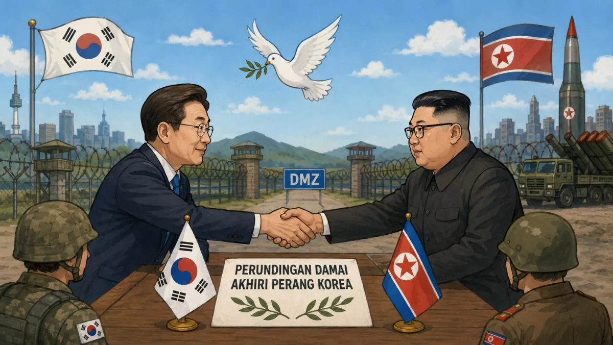 Korea Selatan Usulkan Perundingan Damai untuk Akhiri Perang dengan Korea Utara
